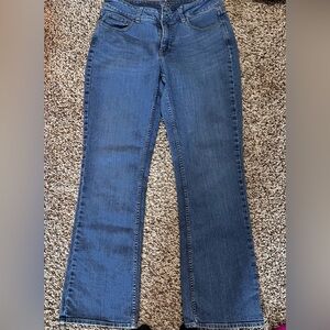 Jeans Lee Women's Flare Jeans in Deep Blue